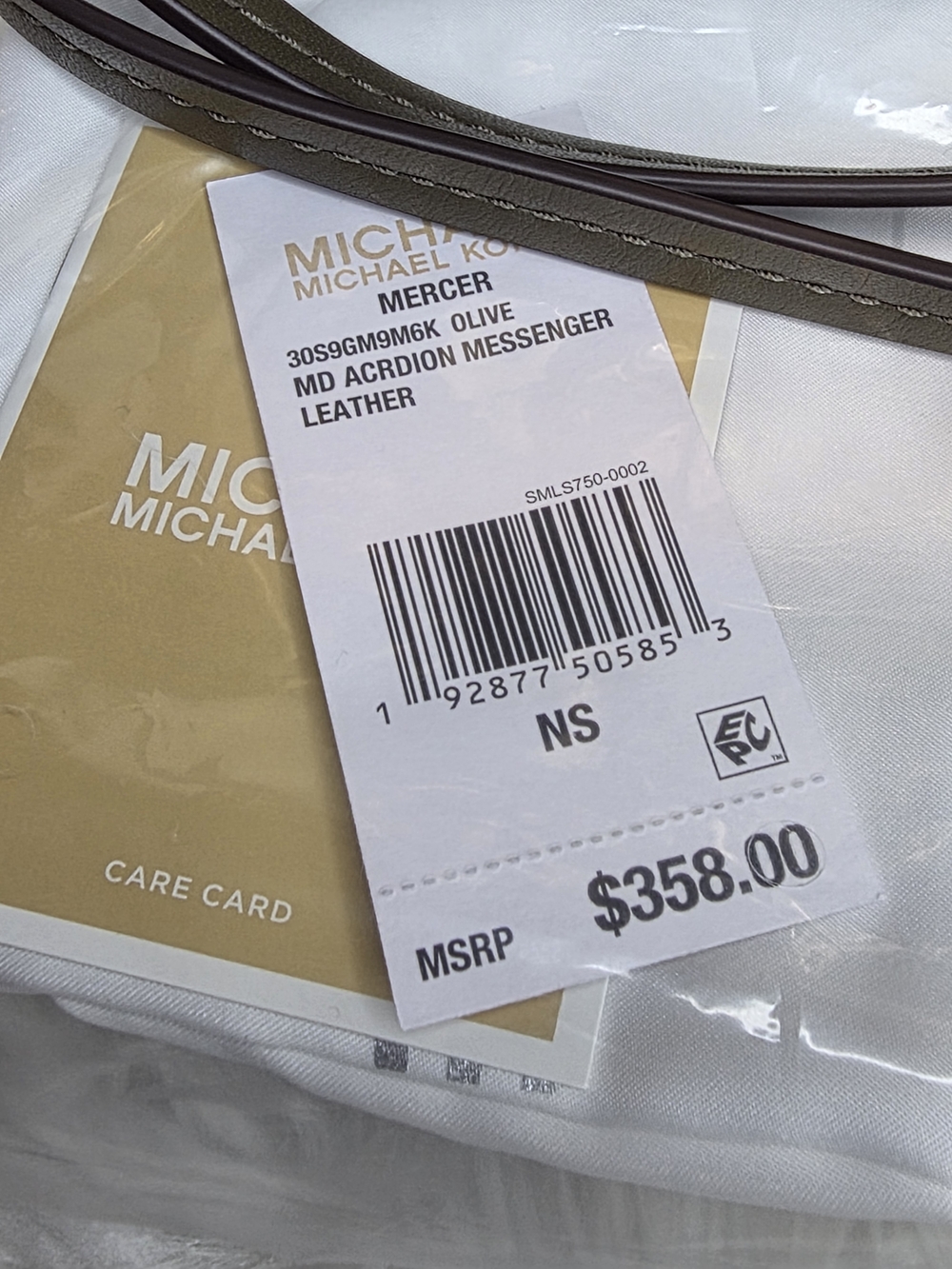 MICHAEL MICHAEL KORS Mercer  Butterfly Appliqué SatchelCrossbody NWT Retail $358 - Picture 3 of 14